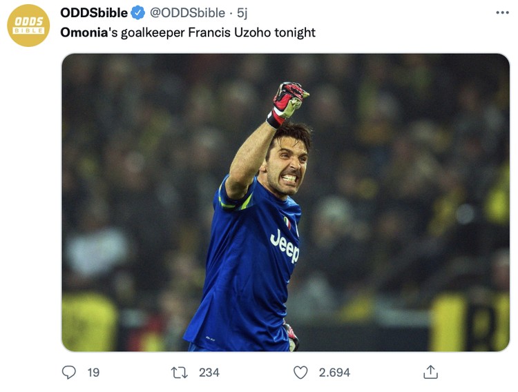 Meme Meme Manchester United vs Omonia Nicosia