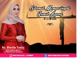 Merthy Teddy Minahasa menjabat sebagai Ketua Bhayangkari Daerah Sumatera Barat. Bhayangkari merupakan organisasi istri anggota Polri. Foto: Dok. Instagram bhayangkari_sumbar, humaspoldasumbar