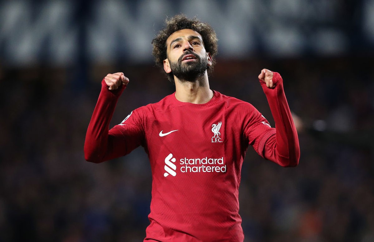 Gelagat Aneh Mohamed Salah (Foto: Getty Images)