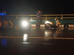 Misterius! Motor Matik dan Kain Kafan Ditemukan di Jembatan Srandakan