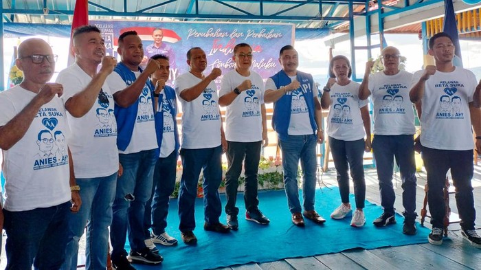 Relawan Beta suka AA mendeklarasikan dirinya sebagai pendukung pasangan duet Anies-AHY di ajang kontestasi pilpres 2024 mendatang.