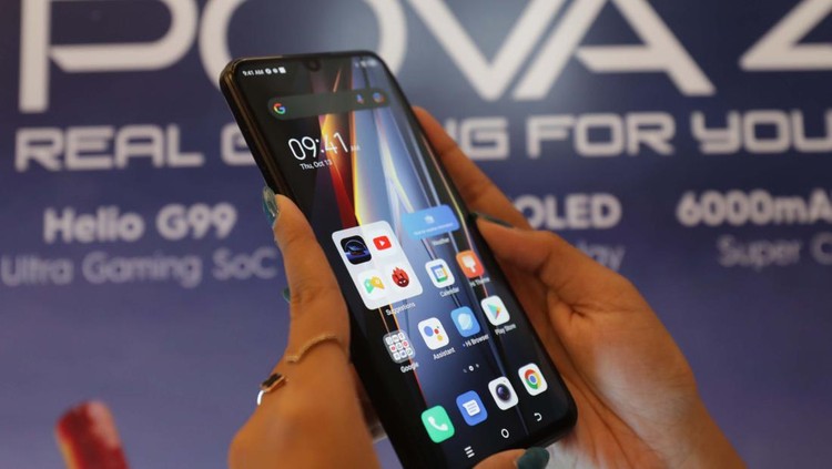 Tecno Indonesia memperkenalkan smartphone terbarunya untuk seri Tecno Pova 4. Smartphone gaming dengan spesifikasi mumpuni ini dijual dengan harga 3 jutaan.
