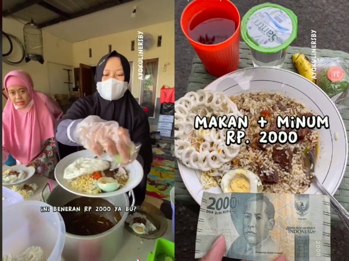 Warung makan Rp 2.000