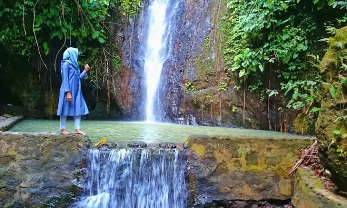 Air Terjun Batu Putu di Kota Bandar Lampung