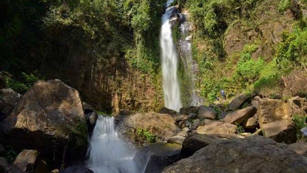 Air Terjun Lembah Pelangi di Kabupaten Tanggamus