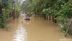 Potret Permukiman di Gabus Pati Terendam Banjir