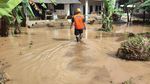 Banjir Luapan Sungai di Desa Sitiarjo Malang