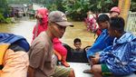 Banjir Luapan Sungai di Desa Sitiarjo Malang