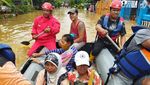 Banjir Luapan Sungai di Desa Sitiarjo Malang