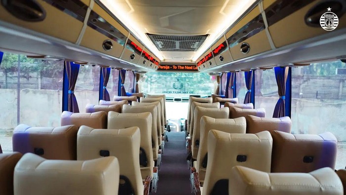 Bus baru Persija Jakarta Bus baru Persija Jakarta