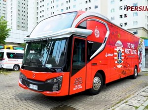 Jadi yang Pertama di Klub Indonesia, Ini Sederet Kecanggihan Bus Baru Persija Jakarta