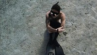 Kenapa bisa kurus? Free dive itu olahraga anaerobik yang kalorinya lebih banyak kebakar dibanding olahraga biasa. Gue free dive dalam seminggu bisa 3-4 kali. Jadi ya udah pasti gue kurus, tulisnya dalam salah satu unggahannya di Instagtam. (Foto: Instagram @dikta).