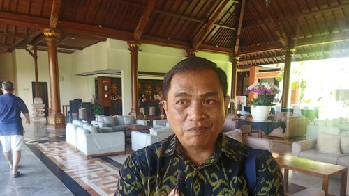 Kepala Dinas Kesehatan Bali I Nyoman Gede Anom ketika ditemui di Denpasar, Bali, Sabtu (15/10/2022).