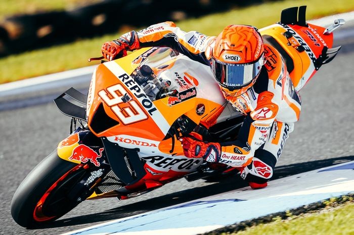Motor Marc Marquez Pakai Winglet Stegosaurus.