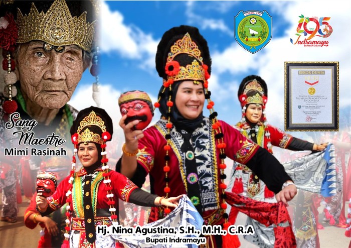 Pemkab Indramayu Pecahkan Rekor MURI Tari Topeng Kelana Terbanyak
