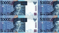 Uang Kertas Bersambung 4 Bilyet Rp 50.000 bergambar I Gusti Ngurah Rai.Foto: Dok. Bank Indonesia