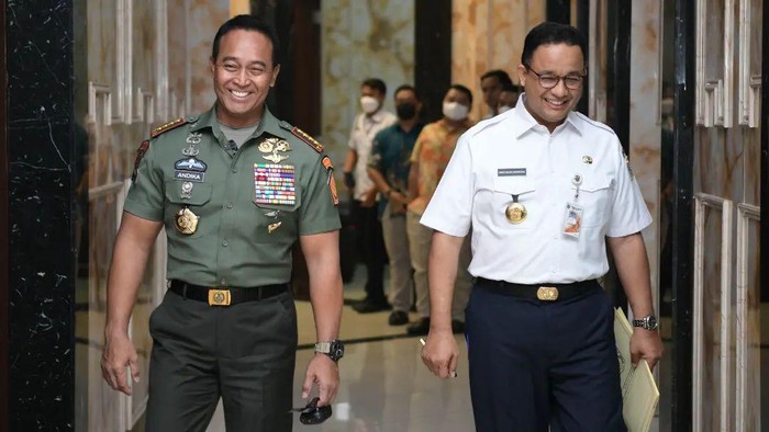 Pertemuan Anies Baswedan dan Panglima TNI Jenderal Andika Perkasa