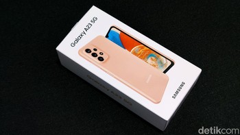 Inilah Samsung Galaxy A23 5G. Foto: Adi Fida Rahman/detikINET