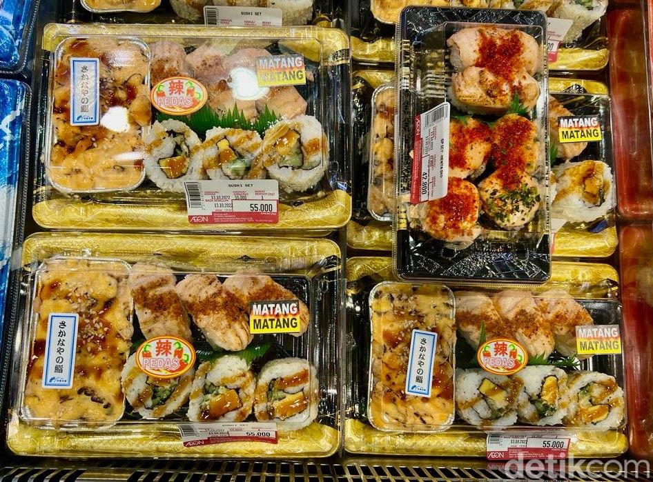 Rekomendasi Menu Sushi AEON