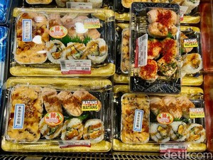 7 Supermarket yang Tawarkan Aneka Hidangan Sushi, Ini Lokasinya