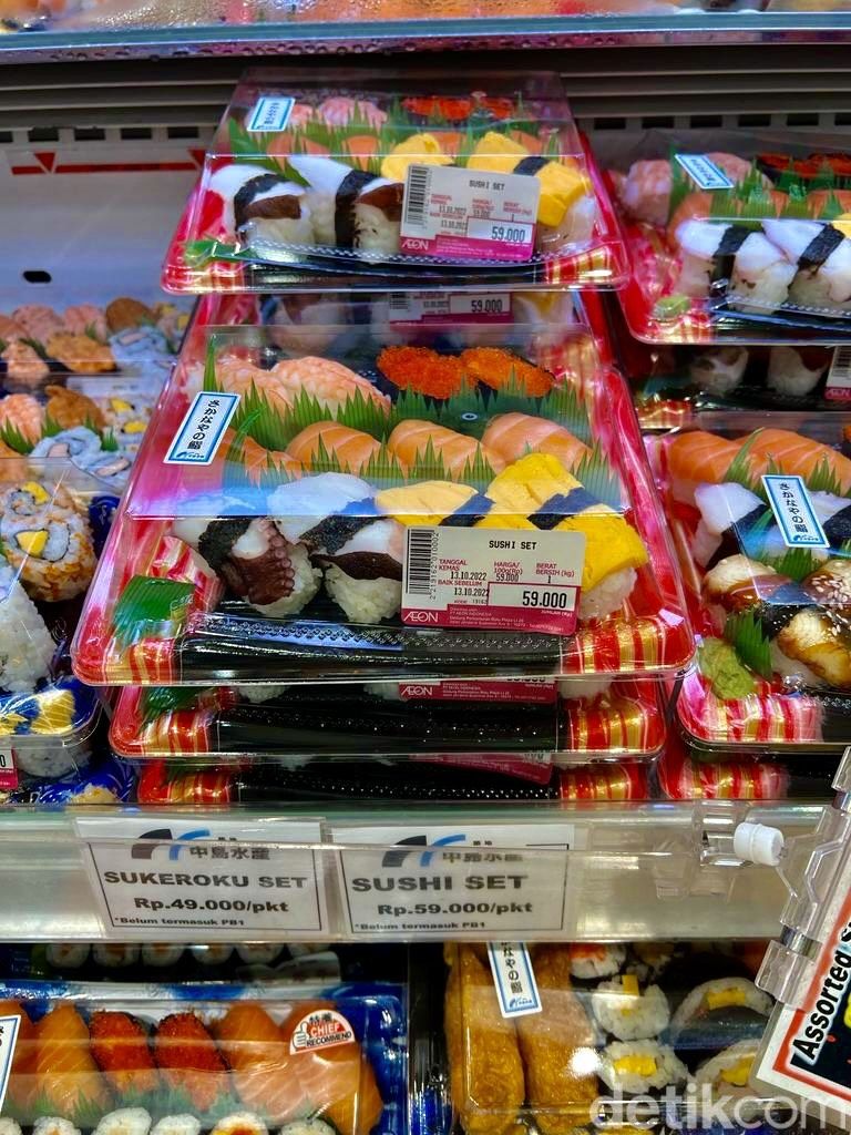 Rekomendasi Menu Sushi AEON