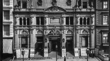 Tampilan The Eden Muse, tempat hiburan di Amerika Serikat sebelum akhirnya tutup pada tahun 1915. Foto: (vintage.es).