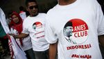 Anies Lepas Jabatan, Simpatisan Kumpul di Balai Kota Jakarta