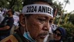Anies Lepas Jabatan, Simpatisan Kumpul di Balai Kota Jakarta