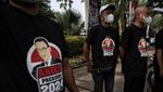 Anies Lepas Jabatan, Simpatisan Kumpul di Balai Kota Jakarta