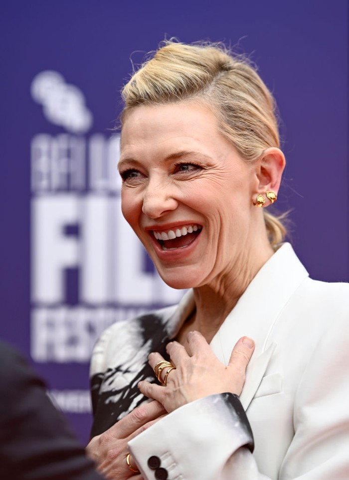 Cate Blanchett LONDON, ENGLAND - OCTOBER 15: Cate Blanchett attends the