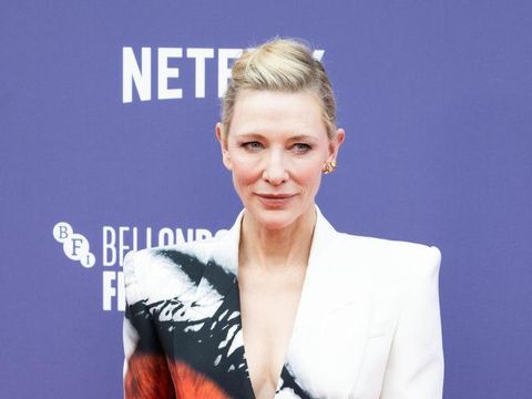 LONDON, ENGLAND - OCTOBER 15: Cate Blanchett attends the 