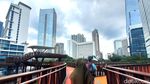 Cantiknya Jembatan Instagrammable Ramah Sepeda di Tengah Jakarta