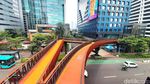 Cantiknya Jembatan Instagrammable Ramah Sepeda di Tengah Jakarta