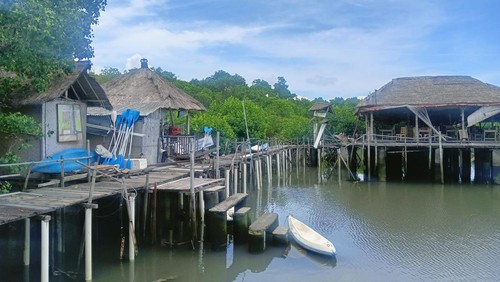 Kampoeng Kepiting di Kelurahan Tuban, Kuta, Badung, Bali, Minggu (16/10/2022).
