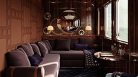 Semua dekorasi kereta Orient Express utuh dan seolah-olah waktu telah berhenti. Perancang restorasi mengatakan bahwa ia ingin melestarikan sejarah sambil melihat ke masa depan.