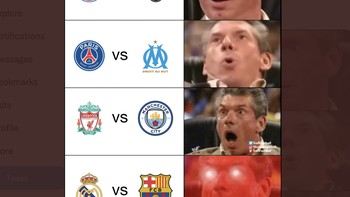 Tinggal pilih nonton big match yang mana atau kalau bisa semuanya. Foto: Twitter