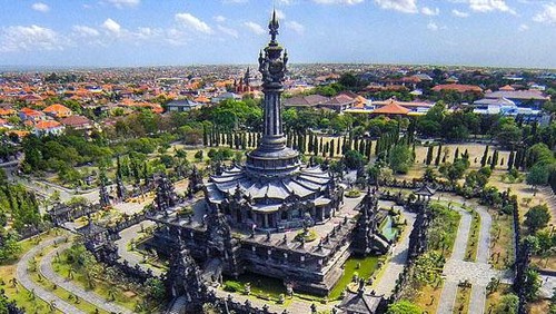 Monumen Bajra Sandhi, Denpasar, Bali.