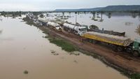 Penampakan Banjir Parah Di Nigeria Yang Tewaskan Lebih Dari 500 Orang