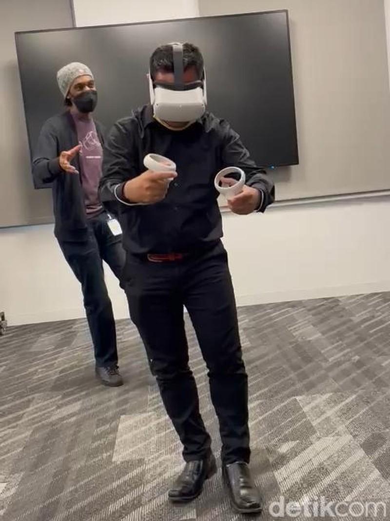 Suasana Kantor Pusat Meta di Palo Alto, Amerika