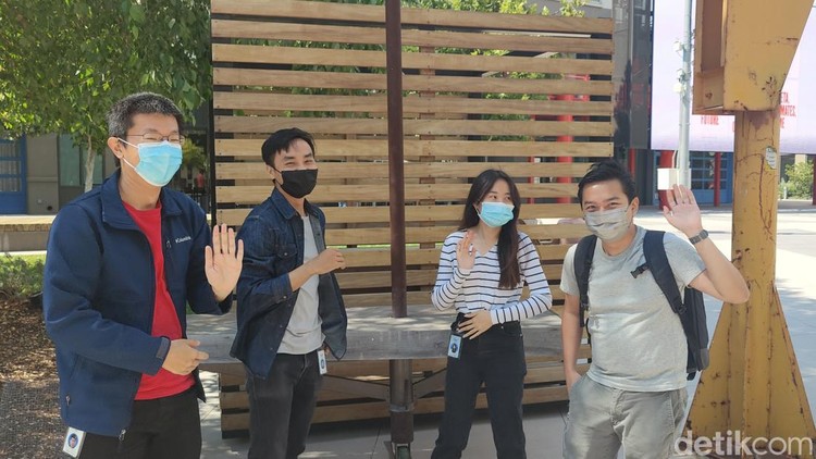 Suasana Kantor Pusat Meta di Palo Alto, Amerika Suasana Kantor Pusat Meta di Palo Alto, Amerika