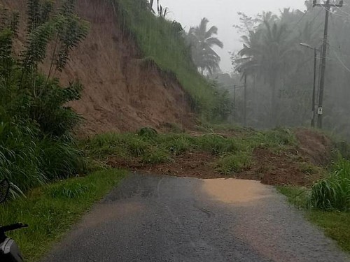 10 titik longsor dilaporkan terjadi di Petang, Badung