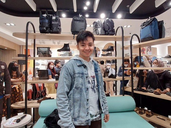 Angga Yunanda saat ditemui di Supermall Karawaci.