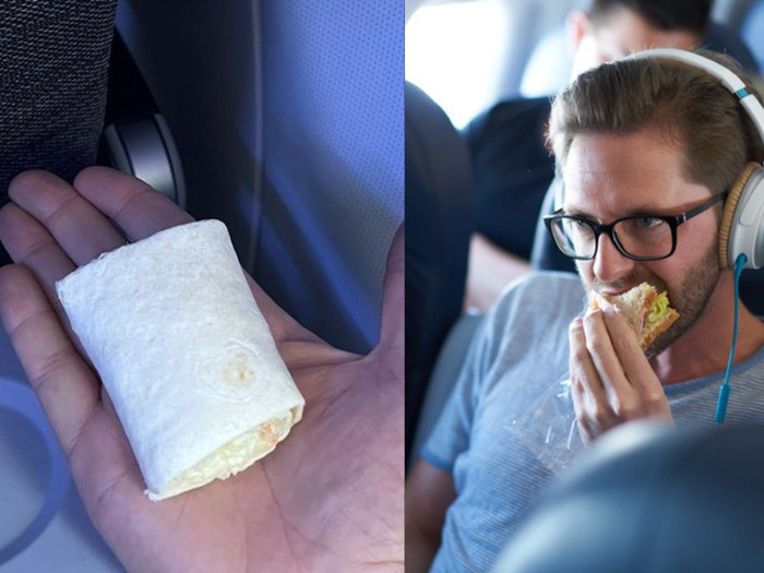 Di Pesawat 7 Jam, Pria Ini Kecewa Hanya Dikasih Kebab Mini