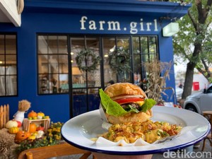 farm.girl : Empuk Jucy Racikan Beef Burger ala Perternakan Amerika