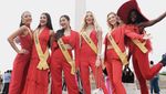 Penampilan Menawan Miss Grand International 2022 Berkebaya di Bali