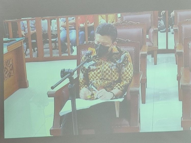 Ini Foto Ferdy Sambo Duduk Sebagai Terdakwa