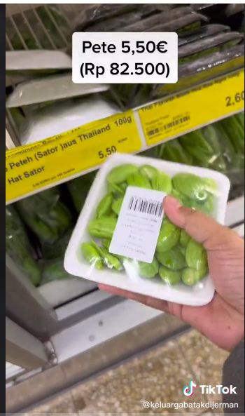 Harga bahan masakan di toko Asia di Jerman
