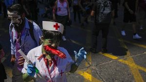 Hii Ngeri.. Ada Zombie Berkeliaran di Jalanan Chile