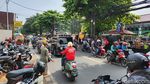 Kondisi Lalu Lintas di Depan PN Jaksel Jelang Sidang Ferdy Sambo