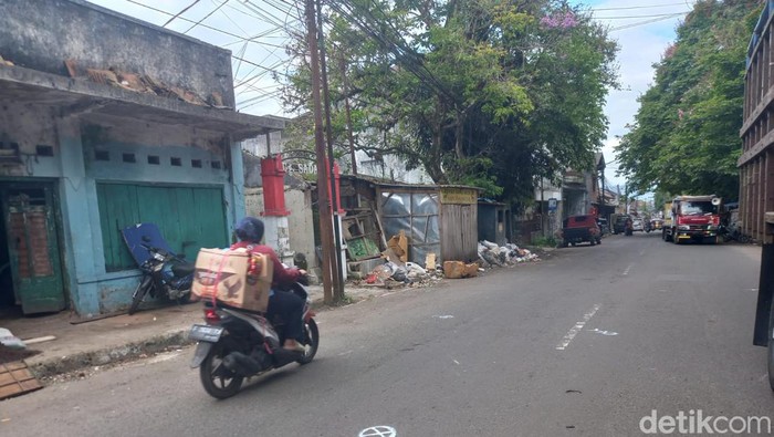 Lokasi kecelakaan di Sukabumi